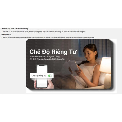 Camera Wifi Ezviz C6N G1 độ phân giải 4k 8MP, Quay quét 360 độ, Phát hiện chuyển động - Hàng chính hãng