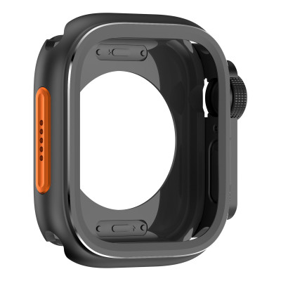 Ốp Case Kim Loại Style AW Ultra cho Apple Watch 4/5/6/7/8/9/10 Apple Watch Ultra Size 44/45/46/49mm - Hàng Chính Hãng