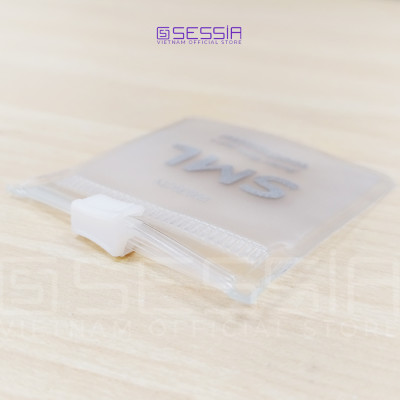 Túi Zip Đựng Kem Đánh Răng SML (5x5cm) Kèm 6 Viên Kem Đánh Răng SML - PROJECT V - Tiện Dụng & Thân Thiện Môi Trường - Hàng Chính Hãng