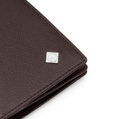 Ví dài VICTOR - Da bò hạt | Anh Tho leather