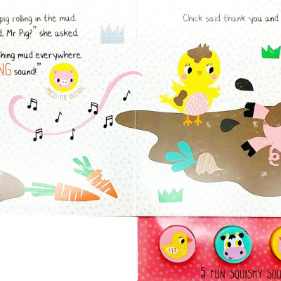 What Did Chick Hear? - Press And Play Sound Book