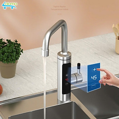 (CÓ CHỈNH NHIỆT ĐỘ ) máy nước nóng trực tiếp tại vòi làm nóng siêu nhanh trong 3 giây