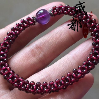 Vòng tay màu tím cho người mệnh hỏa