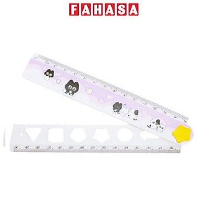 Thước Gập Morning Character 30 cm - Morning Glory 30000-21260