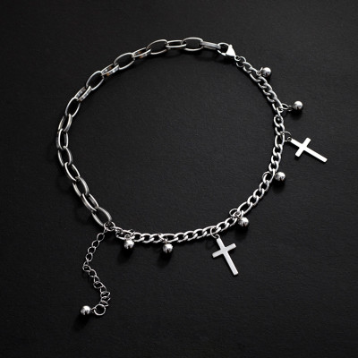 Lắc tay thời trang nữ chữ thập sành điệu