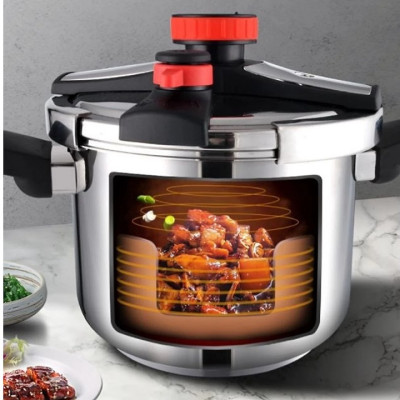 Nồi áp suất Inox 7L Koreno nấu bếp từ bếp ga thiết kế hiện đại an toàn 