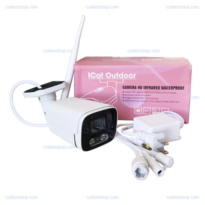 Camera wifi ngoài trời Hunonic ICat Outdoor - Hàng chính hãng