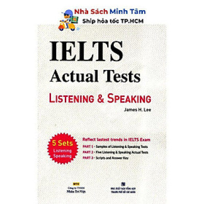 Sách - IELTS Actual Test Listening & Speaking (Kèm CD) - Nhân Trí Việt