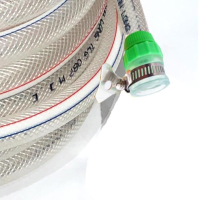 Bộ dây vòi xịt nước rửa xe, tưới cây . tăng áp 3 lần, loại 3m, 5m 206236Dđầu đồng, đai+ tặng túi đựng bút