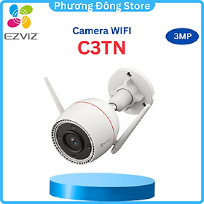 Camera Wifi Ngoài Trời Ezviz C3TN 3M 2K Siêu Nét Có Màu Ban Đêm - Hàng chính hãng