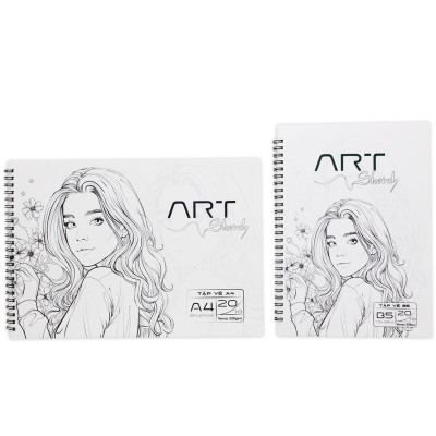 Tập Vẽ Lò Xo Art Sketch B5 - 40 Trang 220 - The Sun 02