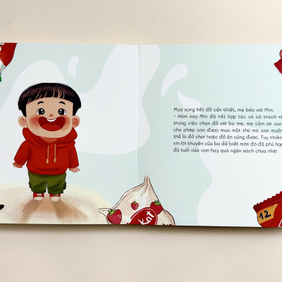 Bộ Sách Kỹ Năng Mềm Cho Bé - Bé Học Ứng Xử - LionBooks - Bộ 4 Cuốn Giấy Bồi Cứng