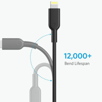 Dây Cáp Sạc Li.ght.ning Cho i.Phone Anker PowerLine II 1.8m - A8433 - Hàng Chính Hãng