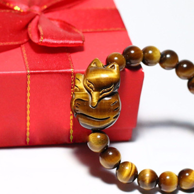 Vòng Tay Đá Mắt Hổ Mix Hồ Ly