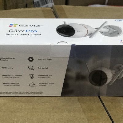 Combo Camera Wi-fi Trong Nhà EZVIZ C3W-PRO 2MP/4MP Kèm Thẻ Nhớ 32GB/64GB - Hàng Chính Hãng