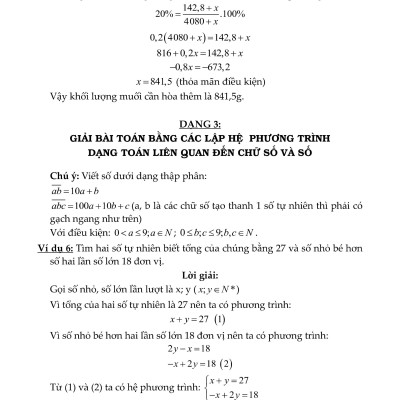 Sách - Phương Pháp Giải Các Dạng Toán Thực Tế 9 (Tài Liệu Dùng Chung Cho Các Bộ Sách)