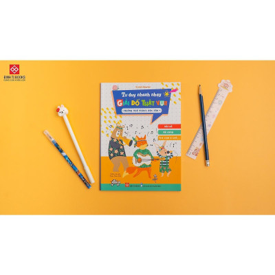 Sách - Tư Duy Nhanh Nhạy, Giải Đố Thật Vui -Cho Bé 3 - 6 Tuổi - Đinh Tị Books