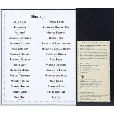 Sách - Thiên Tài - Các Nhà Phát Minh Vĩ Đại Và Công Trình Của Họ - Đông A