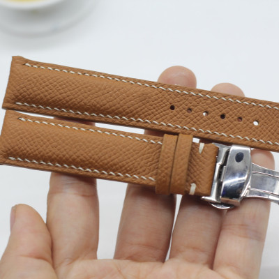 DÂY DA EPSOM THẬT ĐƯỢC HOÀN THIỆN THỦ CÔNG HÀNG CHÍNH HÃNG SONGHAN LEATHER, DÂY ĐỒNG HỒ DA CAO CẤP SANG TRỌNG HỢP THỜI TRANG, PHÙ HỢP VỚI CÁC DÒNG ĐỒNG HỒ CÓ SIZE  24mm 22mm 21mm 20mm 19mm 18mm 16mm BH 6 THÁNG WSEP-02