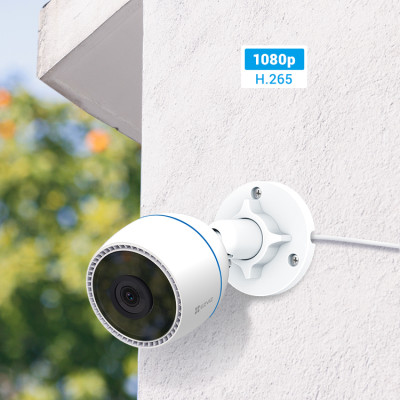 Camera quan sát IP Wi-fi ngoài trời EZVIZ C3TN 2MP 1080P Color (CS-C3TN) Hàng chính hãng