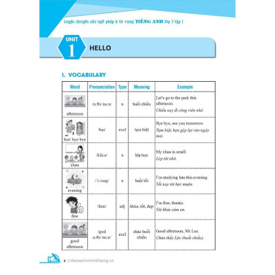 Sách - Global Success - Luyện Chuyên Sâu Ngữ Pháp Và Từ Vựng Tiếng Anh Lớp 3 - Tập 1 - Minh Thắng