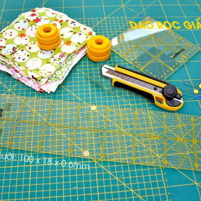 DAO RỌC GIẤY KHÓA XOAY KDS G-16