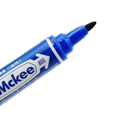 Bút Lông Dầu Hi-McKee - Zebra MO-150-MC-BL - Mực Xanh