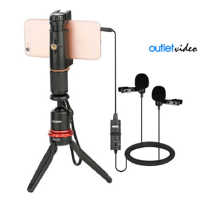 Micro BOYA BY-M1DM Thu Âm To, Tiếng Trong Veo Thích Hợp Cho 2 Người ở Khoảng Cách Xa - Hàng Nhập Khẩu 