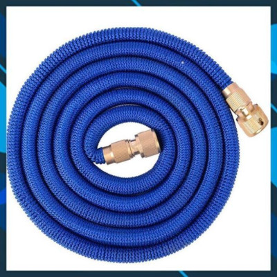Bộ dây và vòi xịt tăng áp lực nước  rửa xe tưới cây loại 7.5m (dãn nở 22m)  206733