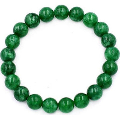 Vòng tay chuỗi hạt Cẩm Thạch Đông Ninh 8 ly 20 hạt - hợp mệnh Mộc, mệnh Hỏa