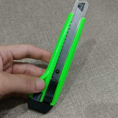 Dao Rọc Giấy Flexoffice FO-KN04B - Xanh Lá