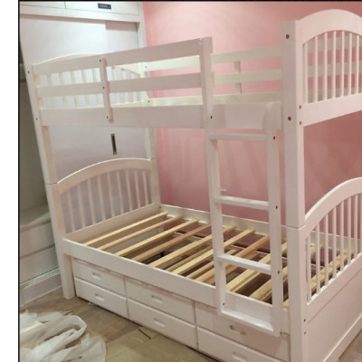 Giường 3 Tầng Tundo 1m/1m kèm ngăn kéo