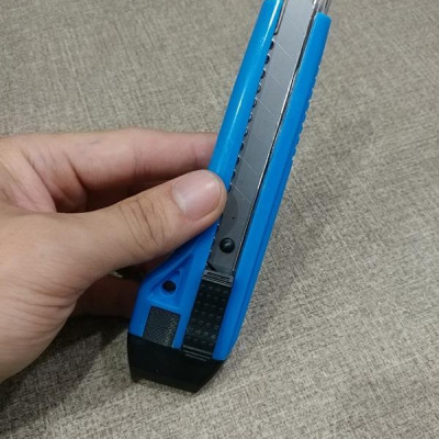 Dao Rọc Giấy Flexoffice FO-KN04B - Xanh Dương