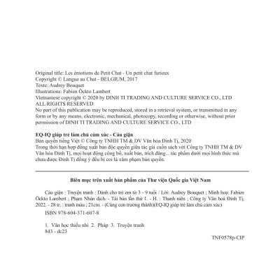 Sách Eq - Iq Giúp Trẻ Làm Chủ Cảm Xúc -  Cáu giận