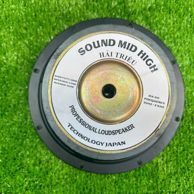 CỦ LOA BASS RỜI 20 TỪ LỚN HÀNG CHÍNH HÃNG HẢI TRIỀU COIL 38 TỪ 126 MÀN VÀNG (GIÁ 1 CÁI)