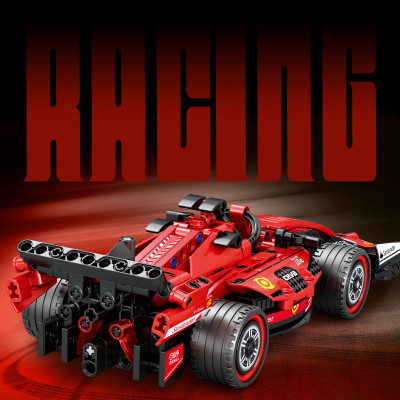 MINGDI - 8723 - Lắp Ráp Xe Đua Công Thức 1 Điều Khiển Từ Xa Tỉ Lệ 1:24 (315 Chi Tiết)