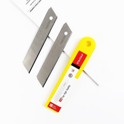 Hộp 10 Lưỡi Dao Rọc Giấy Lớn - Stacom E2018