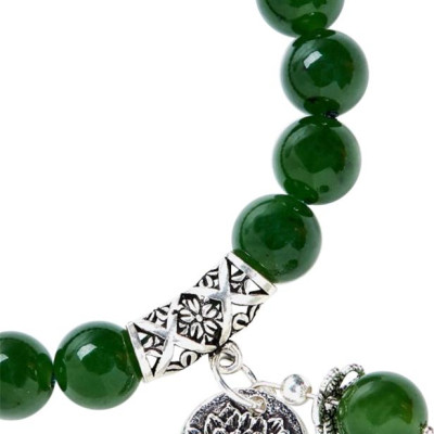 Vòng Mala Ngọc Bích Ngọc Quý Gemstones VT21