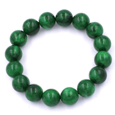 Vòng tay chuỗi hạt cẩm thạch Đông ninh 12 ly 16 hạt