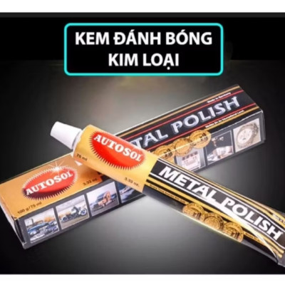 1 HỘP KEM ĐÁNH BÓNG XỬ LÝ LÀM MỚI KIM LOẠI NHÔM GANG ĐỒNG INOX SẮT HÀNG CHUẨN 