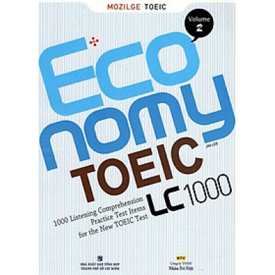 Sách - Economy TOEIC LC1000 Volume 2 - Nhân Trí Việt