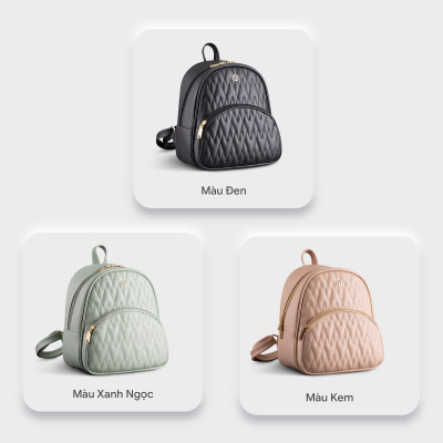 Balo Yuumy ( Thời trang nữ tiện lợi cỡ trung - Balo da Seasand YBA66 )