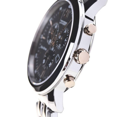 Đồng Hồ Nam Citizen Dây Thép Không Gỉ AT2304-50E - Mặt Đen (Sapphire)