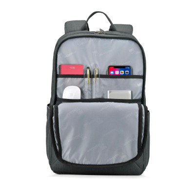 Balo Laptop Mikkor The Edwin TEB003 - Xám đen (15.6" - Mac 17")