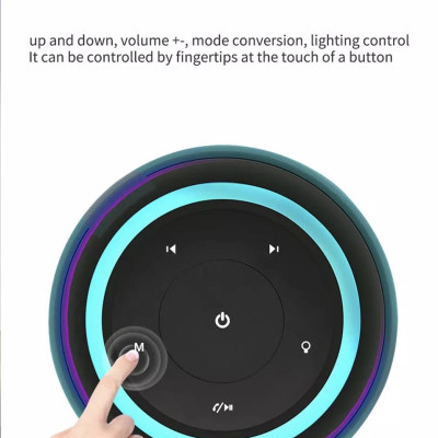 Loa WiWU P50 Max Dành Cho Các Thiết Bị Có Kết Nối Bluetooth Sự Kết Hợp Của 3 Loa Nsfeb Mang Đến Hiệu Ứng Rạp Chiếu Phim Vòm 360 Độ - Hàng Chính Hãng