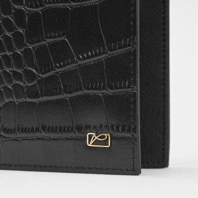 VÍ NAM CẦM TAY-VALENTINO CREATIONS-LQK-220026-A-BLK