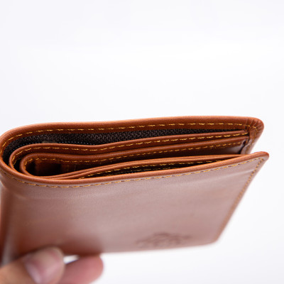 Ví nam da bò Lata ( Thời trang nam - Ví da thật LVN59 )