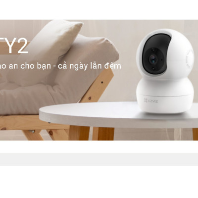 Camera IP Wifi Ezviz TY1 Quét 360 Độ Hồng Ngoại Đêm Lên Đến 10M Đàm Thoại Hai Chiều Theo Dõi Chuyển Động - Hàng Chính Hãng