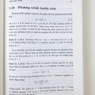 Sách - Lý thuyết số sơ cấp - Phương pháp sơ cấp trong lý thuyết số (bản bìa mềm) - GS Ngô Bảo Châu