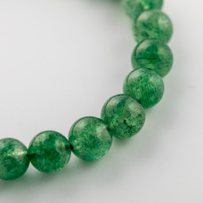 Vòng Thạch Anh Dâu Tây - Cầu Tài - Sức Khỏe - Bình An - May Mắn